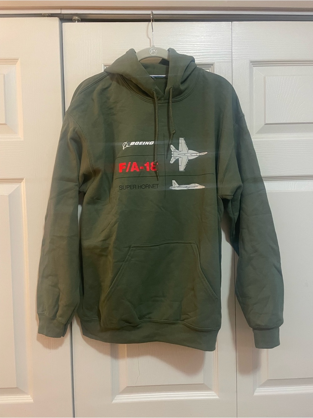 Boeing F/A-18 Olive Green Hoodie